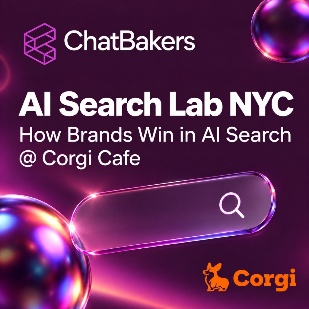 AI Search Lab NYC: How Brands Win in AI Search at Corgi Cafe